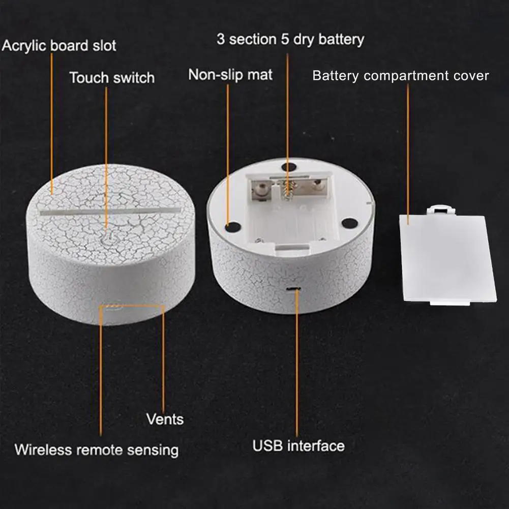 

Remote Control Colorful LED Light For Home Desktop Lights For Ramadan Decoration Event Party