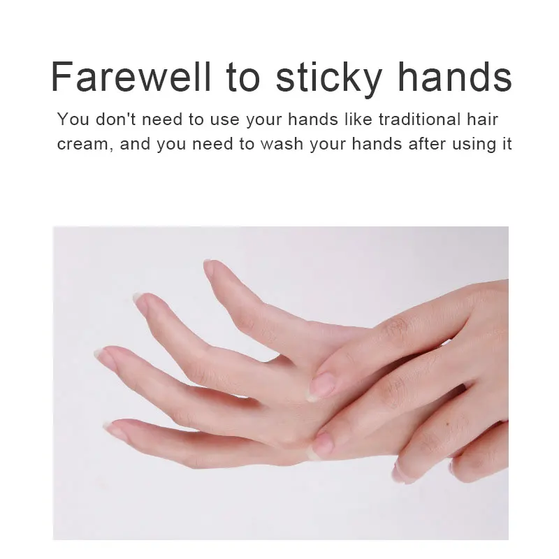 

35ml Hair Finishing Stick Moisturizing and Shiny Not Greasy Small Broken Hair Finishing Cream Portable BFC996