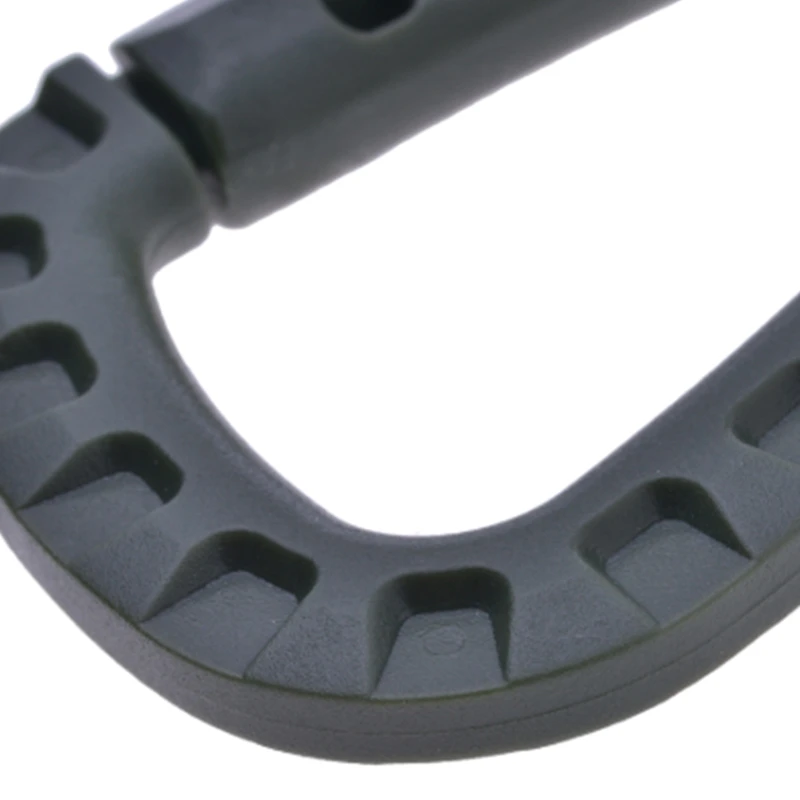 

Outdoor Camping Adventure Mountaineering Climbing D-Type Safety Buckle EDC Multi-Purpose Hanging Buckle