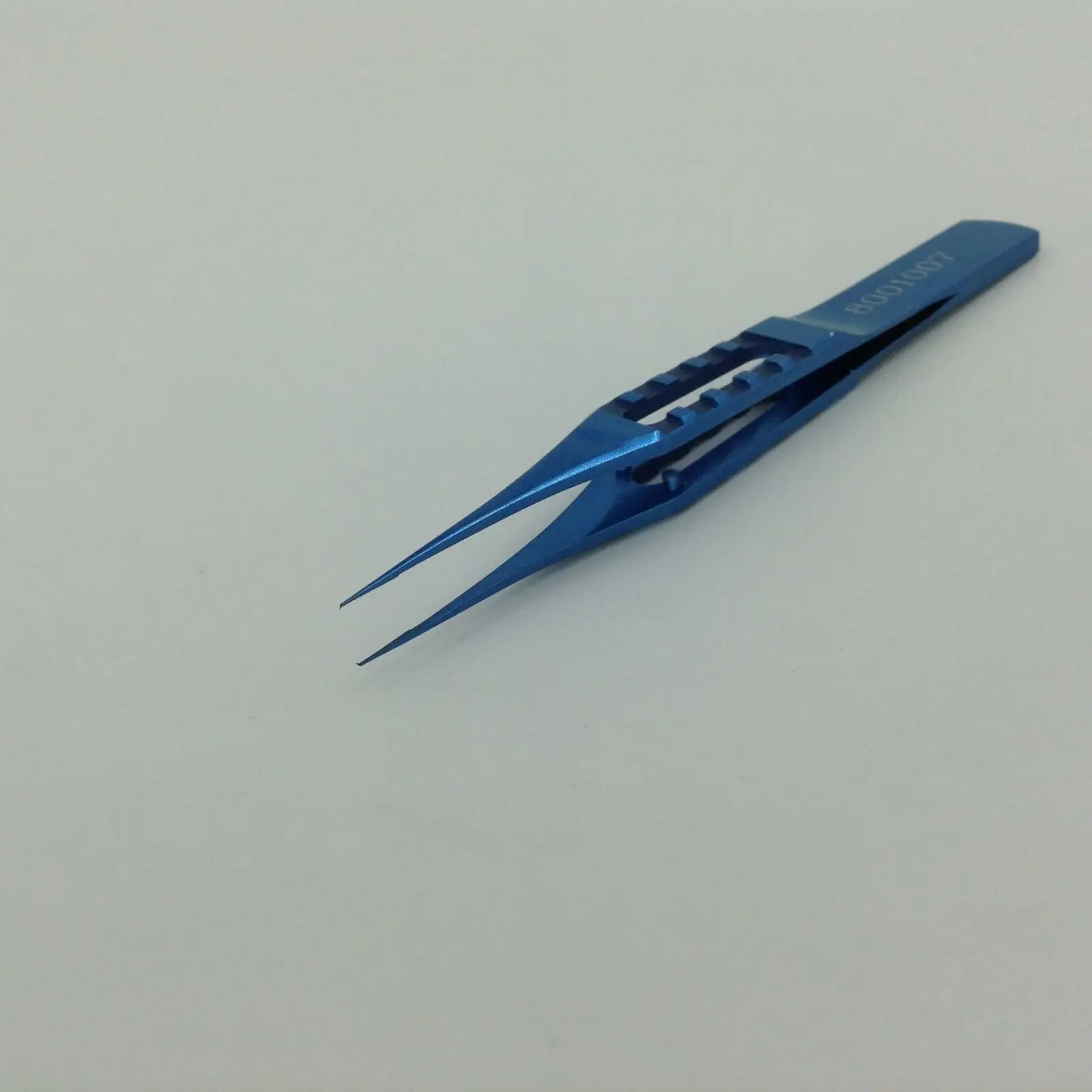 Титановый прямой шовный Пинцет 85 мм офтальмологический инструмент для глаз |
