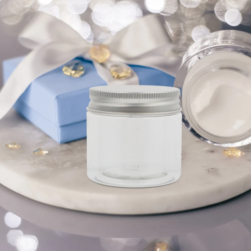 

6Pcs 50g Portable Travel Small Jar Box with Lid Cosmetics Sample Cream Container