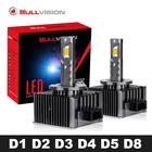 D1S D2S D3S светодиодные фары 6000 лм HID D2H D4S D5S D8S D1R D1C D2R D3R D3C D4R CAN BUS без ошибок CSP чип K 1:1 Plug  Play 12 В