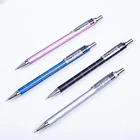 Автоматический Карандаш 0,5 мм0,7 мм 1 шт., металлический автоматический механический карандаш для письма, школьные и офисные принадлежности