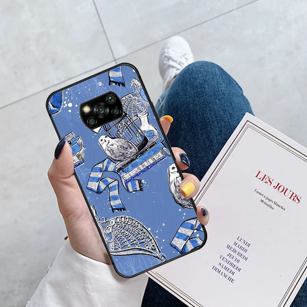 

Cartoon Cute Harris Potter Phone Case Cover Hull For Xiaomi Mi A2 A3 8 9 SE 9T 10 10T Lite Pro Ultra Poco X3 black Etui Luxury