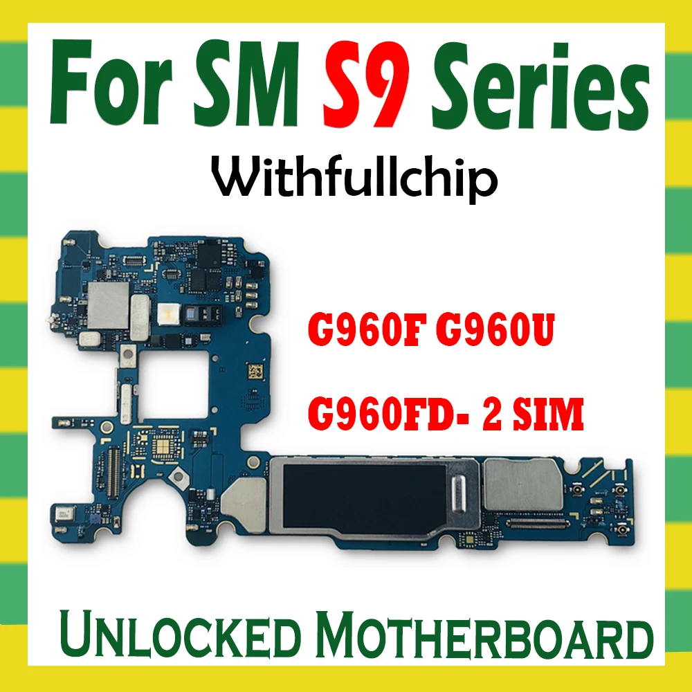 Оригинальная материнская плата для Samsung Galaxy S9 G960F G960U G965FD полная разблокированная