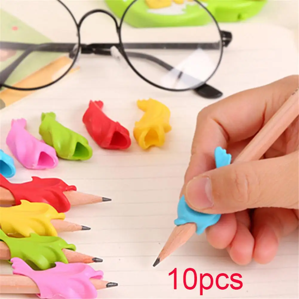 10 шт. обучающий партнер для детей студентов Канцелярский карандаш устройство