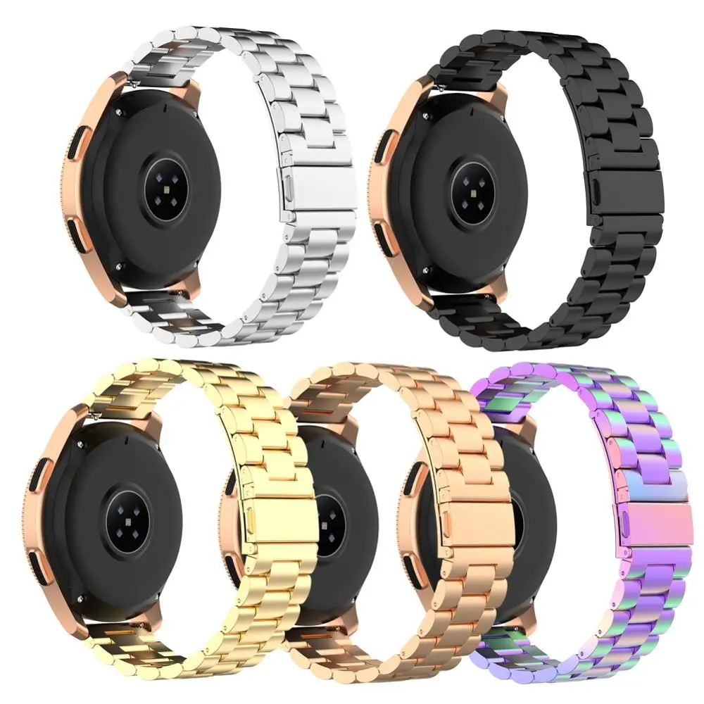 K 20 мм металлический ремешок для часов Samsung Galaxy 42 R815/Active R500/Garmin Vivoactive3/Huami Amazfit BIP