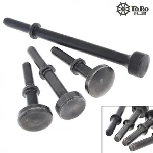 Головка пневматического молотка, 4 шт.лот, твердое стальное ударное долото, пневматический инструмент для удаления ударов и ржавчины