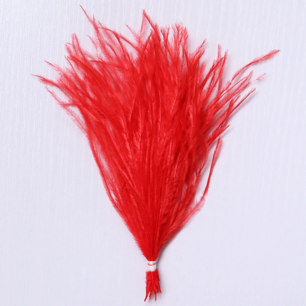 

100Pcs/lot Ostrich Feathers Tassel for Jewelry Earring Making 10-18cm Fly Trying Plumes Wedding Dress Decoration Feathers