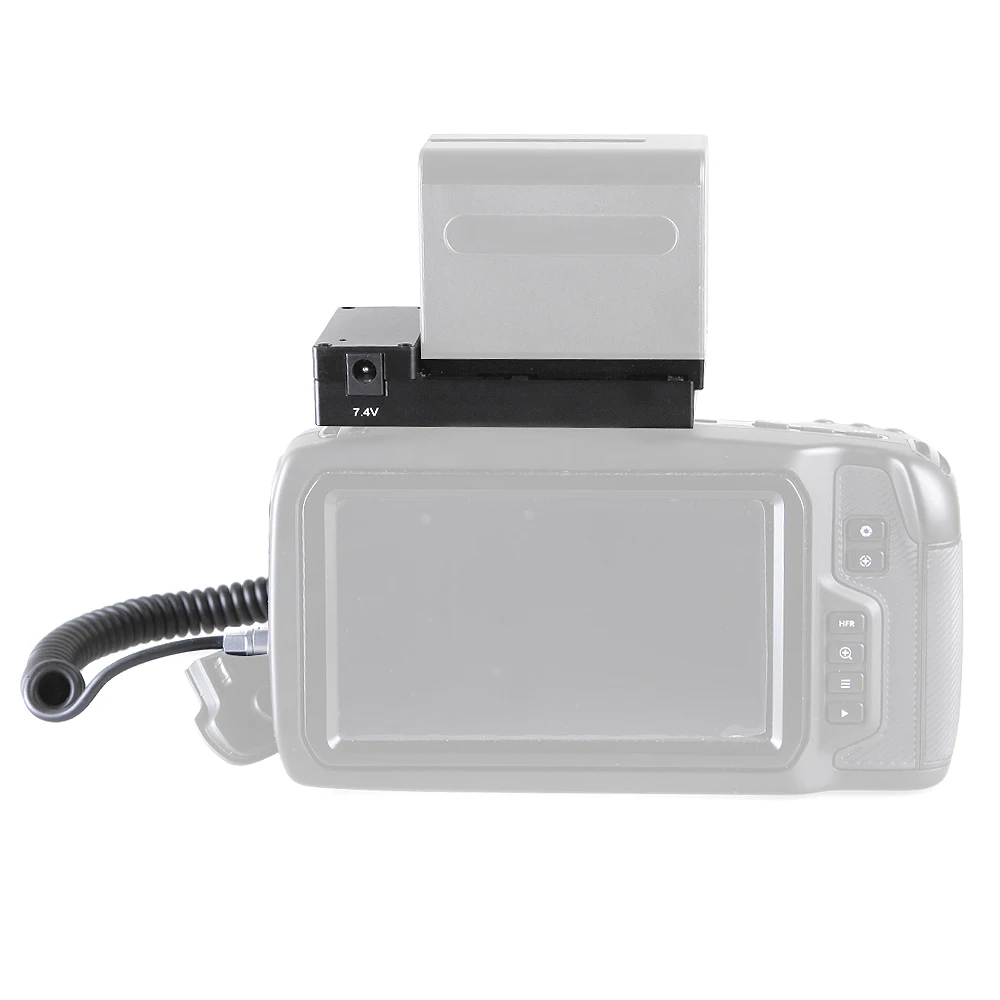FOTGA 12 В NPF батарея База держатель адаптер пластина для BMPCC 4 к BMPCC камеры NP-F970 F750 F550