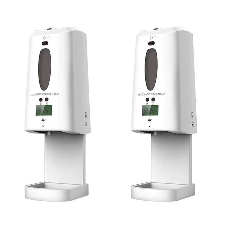 

Wall-Mounted Desktop Infrared Temperature Measurement Soap Dispenser, Use in Offices, Schools, Communities