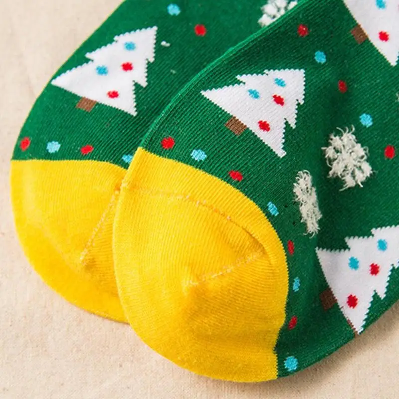 

Christmas Socks New Style Socks Women Fall Winter Red Pure Women Three-dimensional Cotton Socks Cartoon Factory Thickened S C0X3