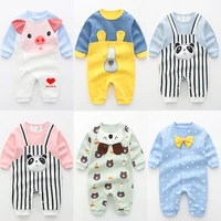 new baby rompers newborn long sleeve toddler jumpsuit boys girls clothing pure cotton cartoon outfits costume baby boy clothes