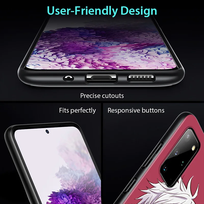 

Anime Cartoon Jujutsu Kaisen for Samsung Galaxy S20 FE Plus Ultra Note 10 Lite A91 A81 A71 A51 A42 A21S 4G 5G Phone Case