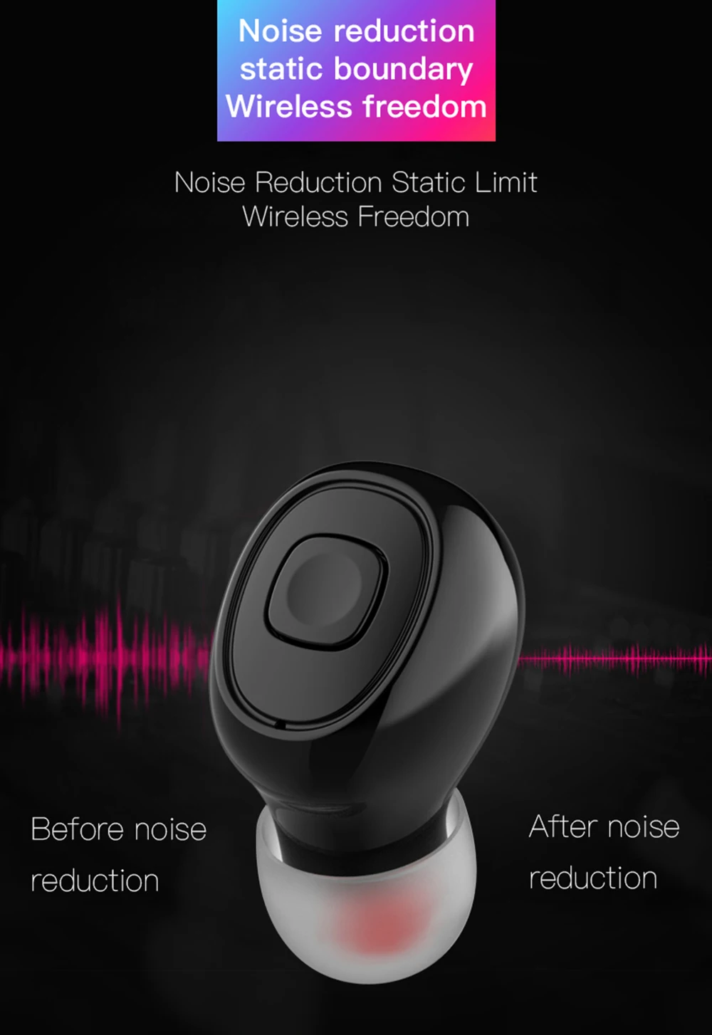 Беспроводные наушники TWS Bluetooth 5,0 стерео наушники спортивные наушники гарнитуры с микрофоном