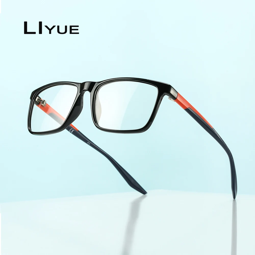 

Fashion men's eyeglasses frames Optical Glasses Frame for Men Myopia Prescription eye glasses TR90 full eyewear Retro Spectacles