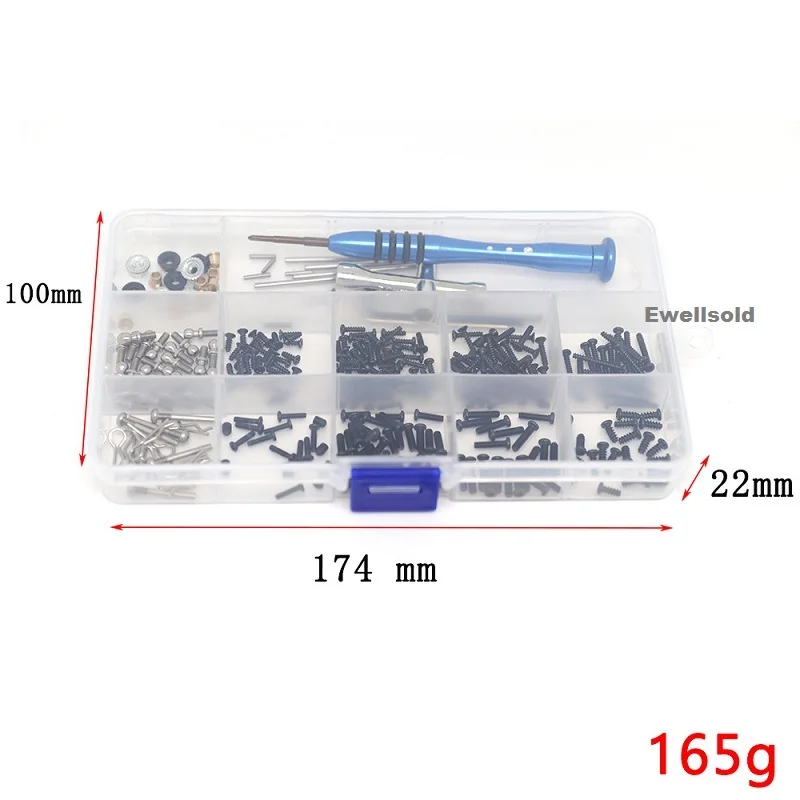 Новый набор инструментов для ремонта винтов WLtoys 1/18 A949 A959 A969 A979 K929 184001 аксессуары