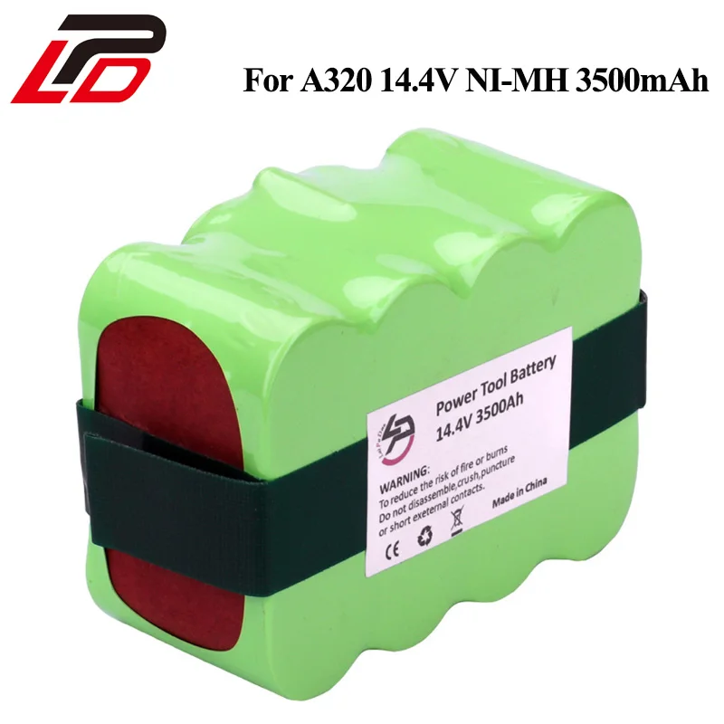 

Аккумулятор 14,4 В, 3500 мА · ч, Ni-MH, для робота-пылесоса A320, A325, A335, A336, A33, A338