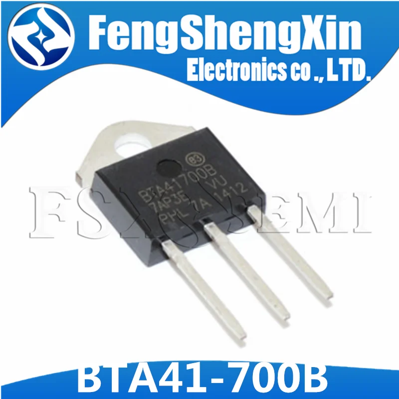 10 шт./лот BTA41 700B BTA41700B STANDARD TRIACS 40A 700V TO 3P|switch 40a|switch acswitch 10pcs |