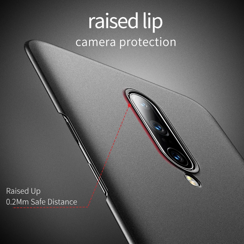 For Nord2 Case On Shockproof Hard Plastic Ultra Slim Matte Cases For OnePlus 6 6T 7T 8T 9R 7 8 9 10 Pro Nord 2 N100 N10 5G Cover