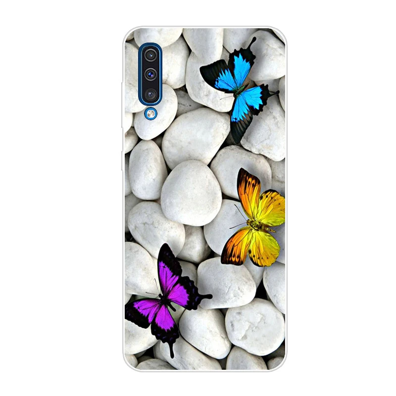 Army green Чехол для samsung Galaxy A50,, модный Мягкий силиконовый чехол для samsung A30 30 A 50 A505, чехлы для телефонов - Color: Army green
