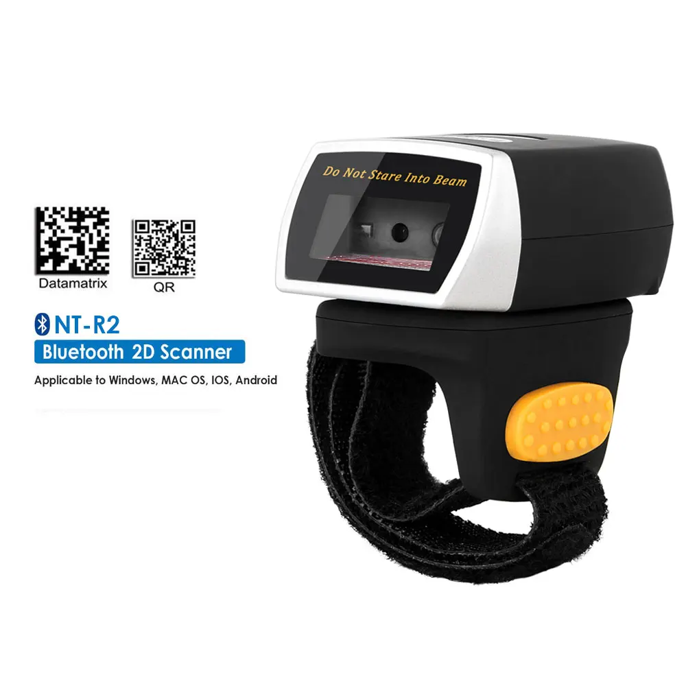 NT-R3 портативный 1D Bluetooth сканер штрих-кодов и NT-R2 кольцо Bluetooth 2D считыватель штрих-кодов qr-кодов и NT-R3 Bluetooth CCD сканер NETUM
