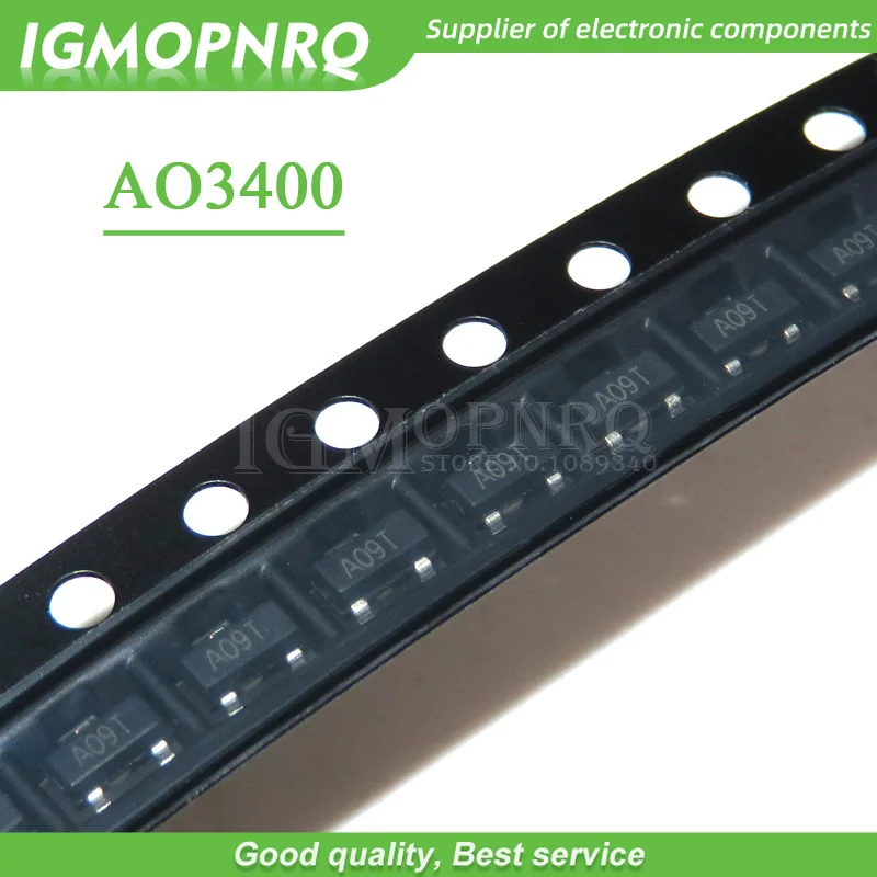 50 шт. AO3400 AO3400A MOSFET MOSFT 5.0A 29mohm 30В 2 5 в drv новый оригинальный | Электронные компоненты и