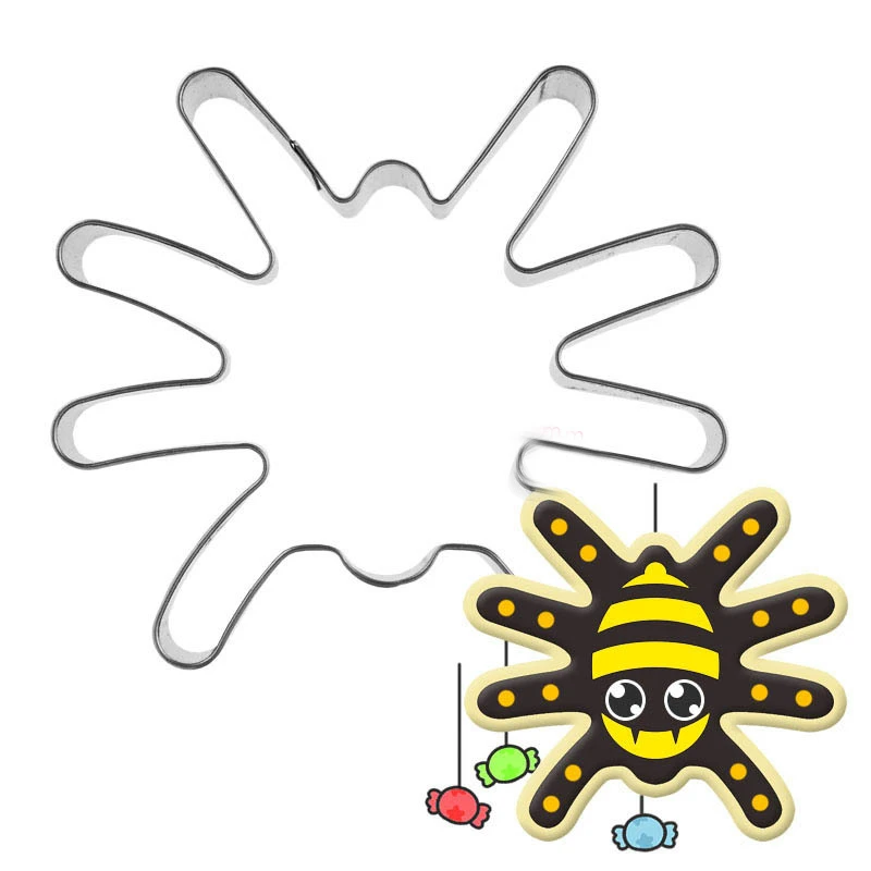 1 шт. металлическая форма для печенья Паук|Формочка печенья| |