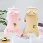 Женская одежда для маленьких собак, зимняя одежда для щенков, одежда, теплая одежда для собак с четырьмя ногами, костюм йоркширского пуделя шнауцера