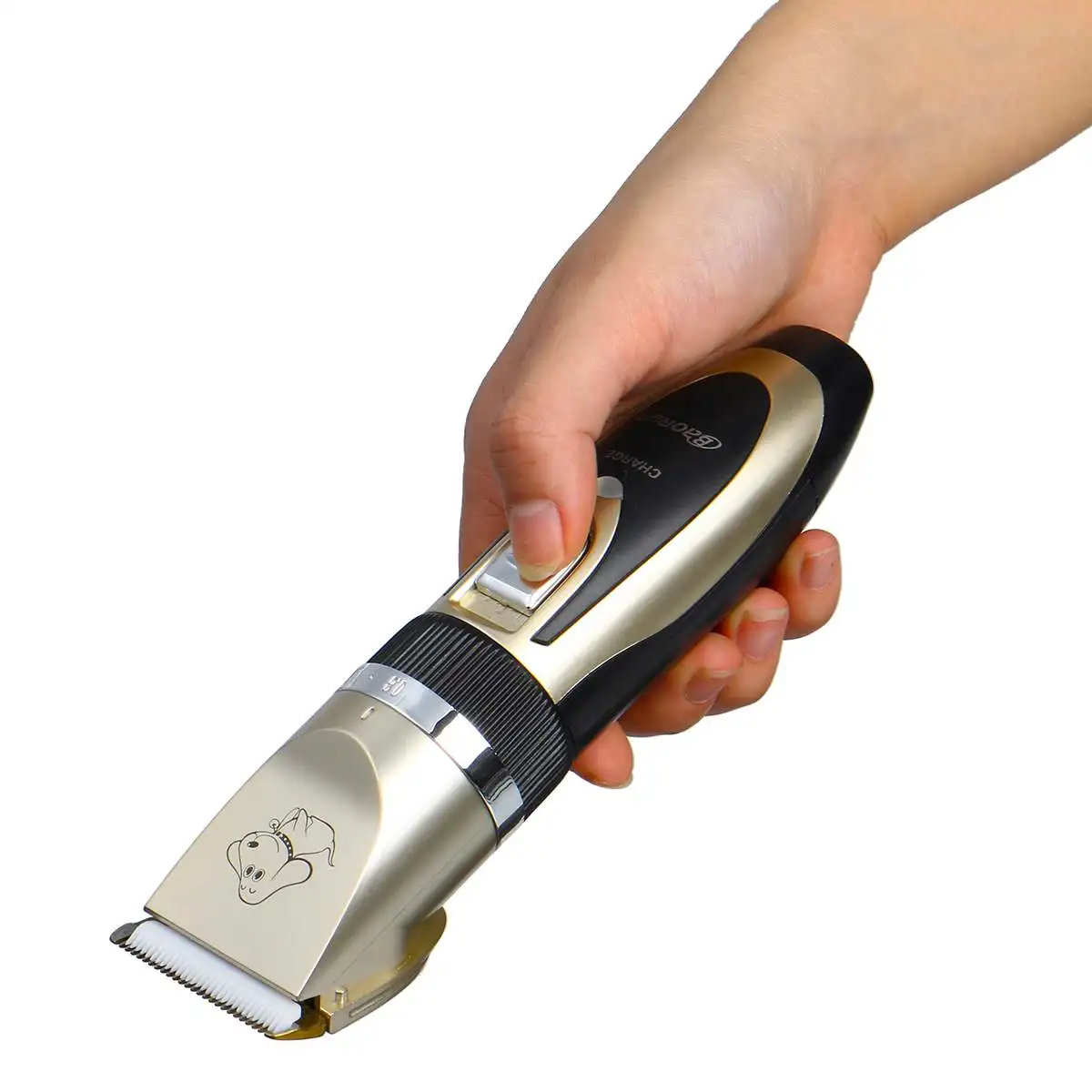 

Professional Pet Dog Cat Hair Trimmer Animal Grooming Clipper Rechargeable Cat Cutter Machine Dog Hair Remover Electric Scissor