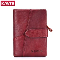 2021 new style genuine leather women wallets small coin perse high quality short card holder female purse coin holder for girls