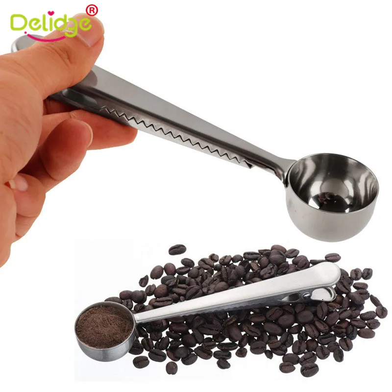 Delidge 1 шт. Многофункциональный кухонный инструмент кофейные ложки из нержавеющей