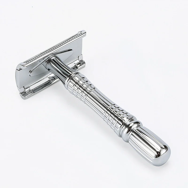 Безопасная бритва BAILI из хромированного сплава высшего качества с упаковкой