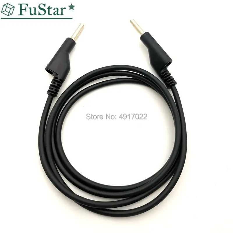 1 шт. двухсторонний Штабелируемый 4 мм штекер типа банан высоковольтный