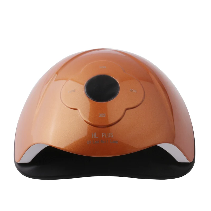 NOQ HL Plus УФ светодиодный светильник для ногтей Max90W Сушилка для ногтей ледяная лампа 45 шариков для маникюрного аппарата сушка гель-лака 4 цвета - Цвет: Золотой