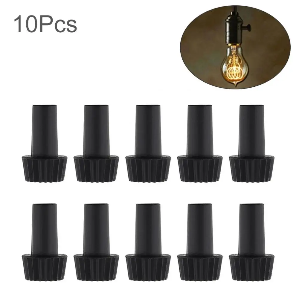 

10Pcs Lamp Turn Knob On / Off Replacement Light Lamp Turn Switch Knobs Socket Knob for Light and Fan Fixtures
