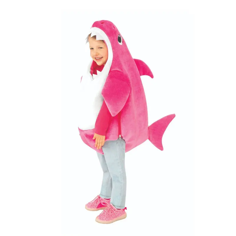 Детский костюм акулы для всей семьи Toddler Family Shark Kids Cosplay Baby Costumes Jumpsuit Animal Birthday Party Girls Boys Purim for on.