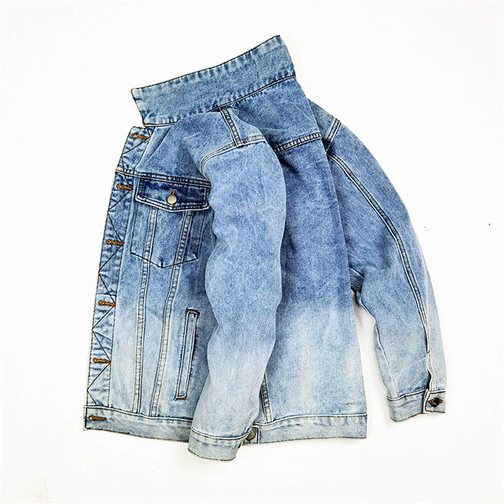 

Men's Fashion Denim Jacket Hip Hop Streetwear Letters Print Jeans Jackets Pink Rock Long Sleeve Denim Jeans Coat Autumn Winter