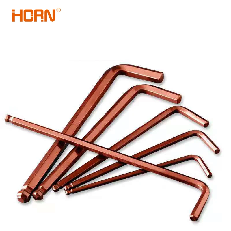 1PCS Auto Parts Repair Tool Socket Wrench 1.5/2/2.5/3/4/5/6mm Ball Head L Socket Wrench Hand Tool