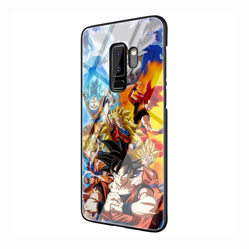 G9 Dragon Ball Z Супер сын Гоку драгонболл зет закаленное Стекло чехол для телефона чехол для samsung S8 S9 S10 Note 8, 9, 10, плюс A10 20 30 40 50 60 70 - Цвет: G9