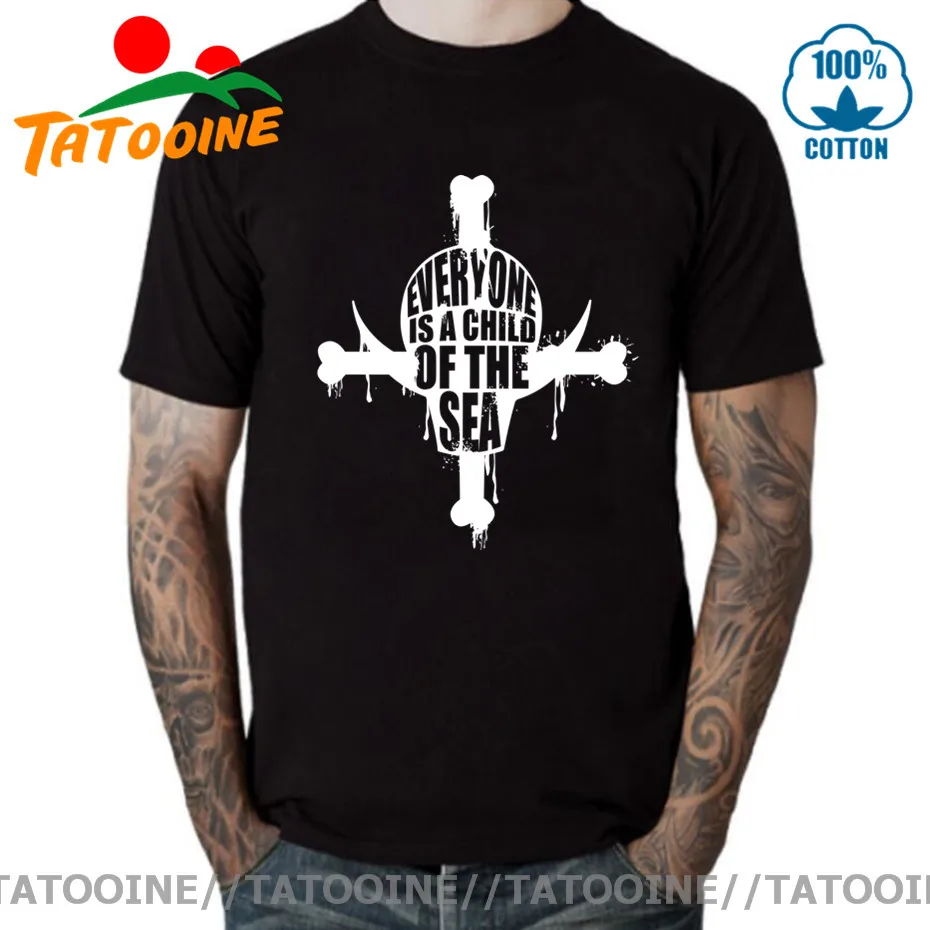 Футболка унисекс с изображением пиратского пирата и белой бороды | Мужская