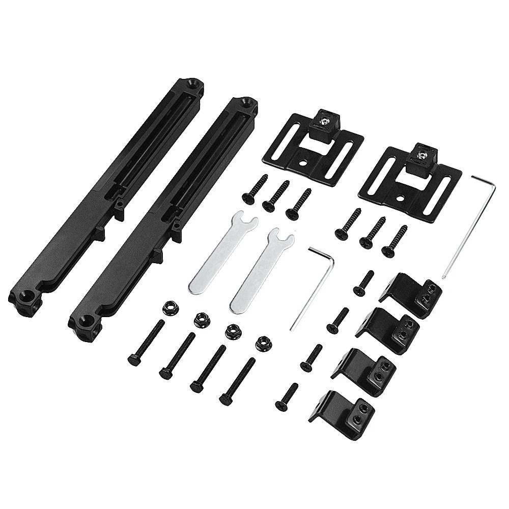 

1 set 20-80Lbs Door Slide Damper Soft Close Mechanism Furniture Remission Accessory For Guide Rail Barn Wood