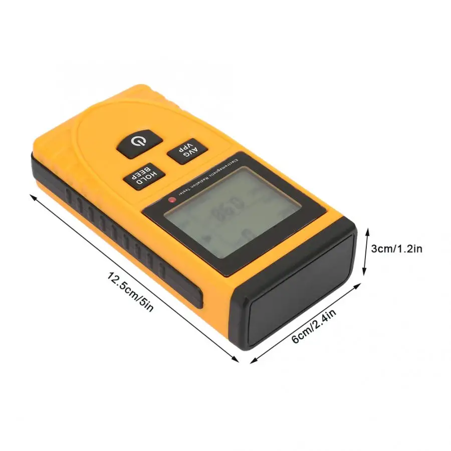 Цифровой детектор излучения lcd электромагнитный излучений Дозиметр Тестер