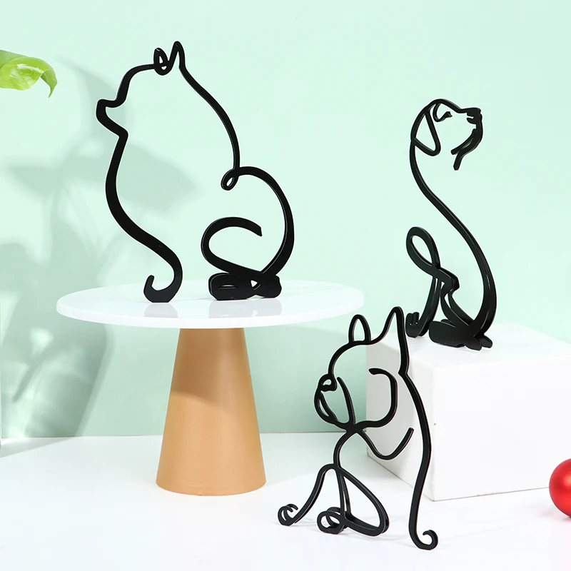 

1 шт., абстрактная Минималистичная настенная скульптура для украшения комнаты