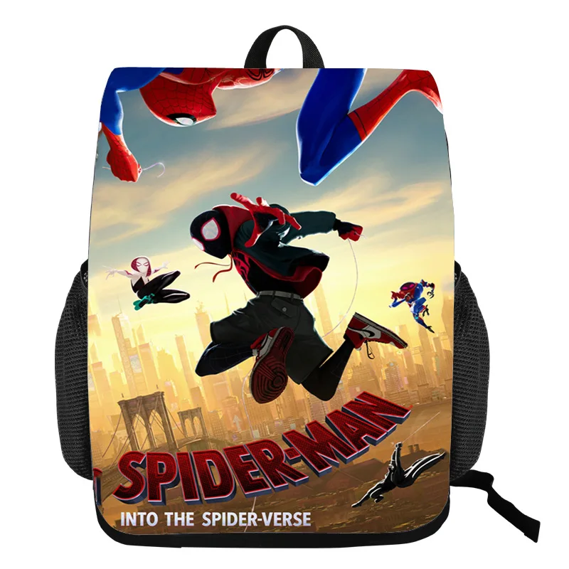 Marvel рюкзак Sac Dos Человек-паук рюкзак для мужчин Kpop школьные сумки для подростков мальчиков Plecak холст молния липучка рюкзак путешествия