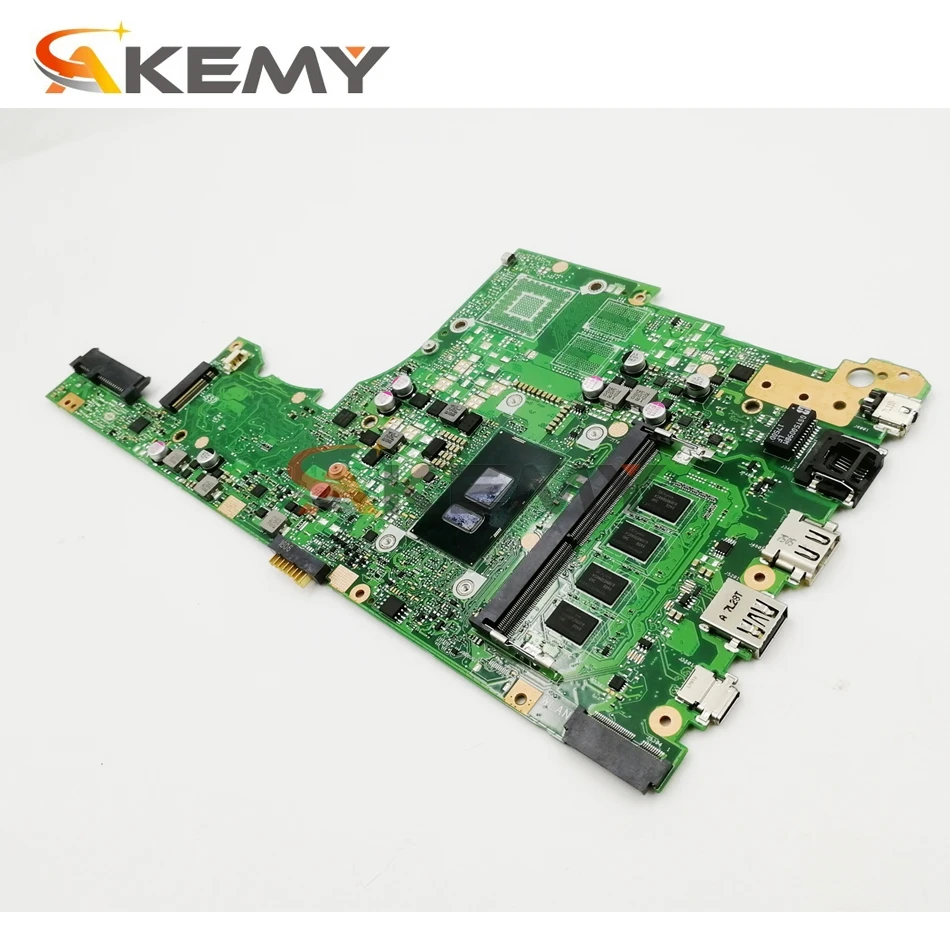 akemy x402uq laptop motherboard for asus vivobook 14 x405ua s4100u original mainboard 8gb ram i3 7100u gm free global shipping