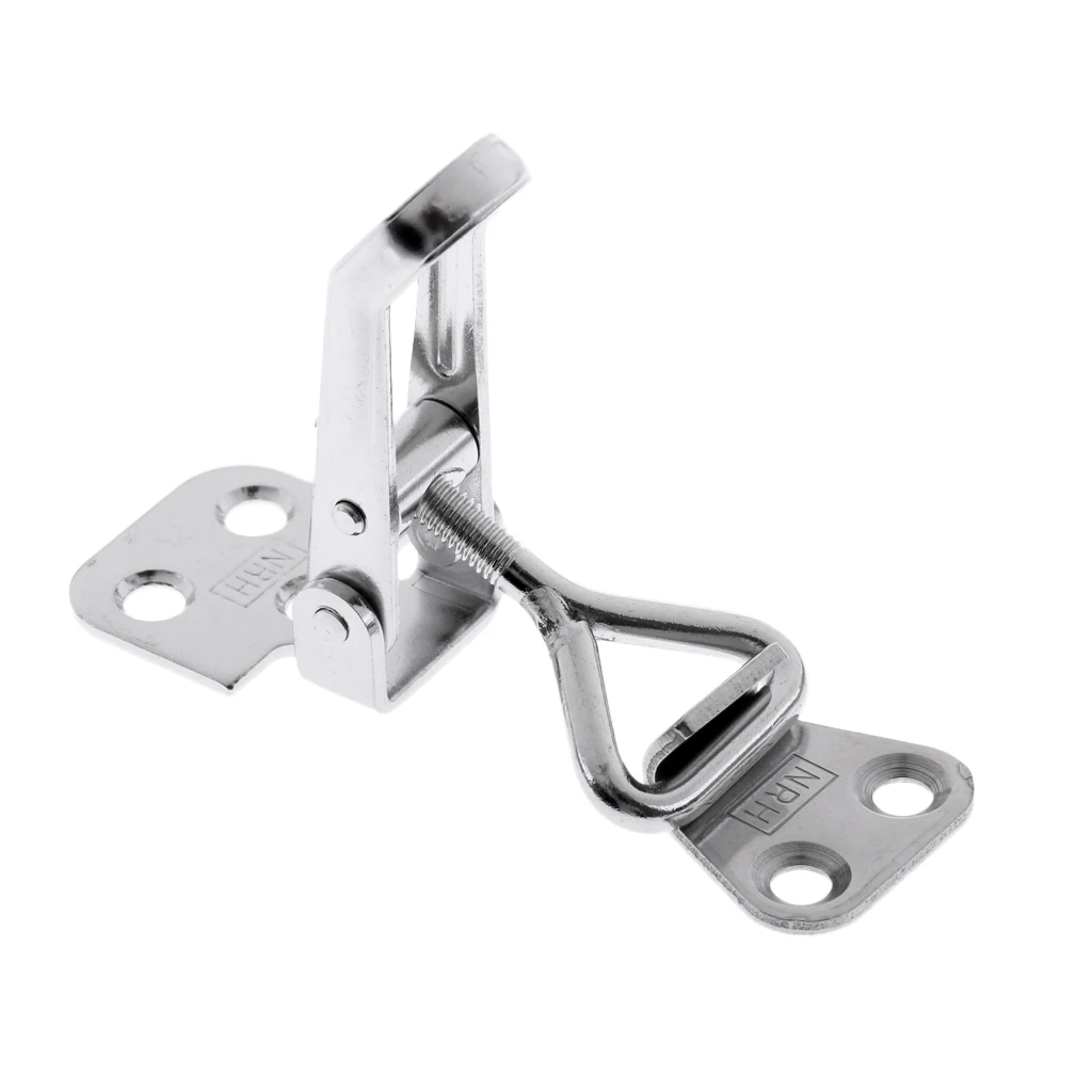 

Stainless Steel Door Latch Fastener Anti-Rattle 75 X 28mm/ 2.95 X 1.1 Inch