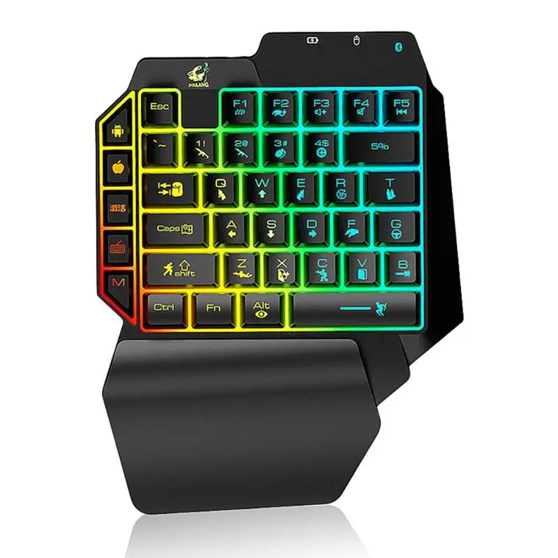 G11 39 клавиш Мини Беспроводная Одиночная клавиатура компьютер ноутбук ПК Bluetooth 4,0 телефон игровая клавиатура для Android iOS
