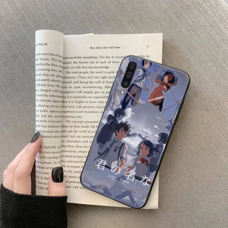 

Your Name Kimi no Na wa Phone Case For Samsung galaxy S 7 8 9 10 20 edge A 6 10 20 30 50 51 70 note 10 plus
