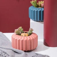 plastic succulent flower pot thickening creative simple large diameter pot indoor simple fleshy personality plant flower pot